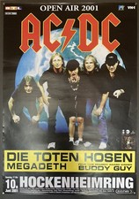 Original concert poster - ac/dc,