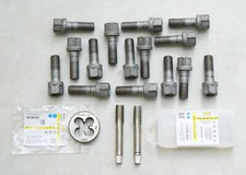 15 Stk. Radschrauben M 12 x 1,25  Original PSA 9818845080 Peugeot Opel Citroen