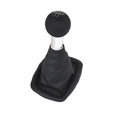 Schaltknauf 5 Gang Schaltsack Schwarz für Seat Arosa Cordoba Ibiza Leon Toledo