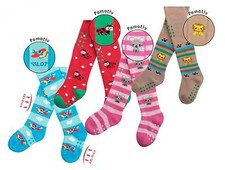 Krabbel Strumpfhose Rot Rosa