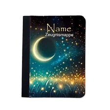 Zeugnismappe Glühwürmchen personalisiert mit Name Urkundenmappe Dokumente A4+