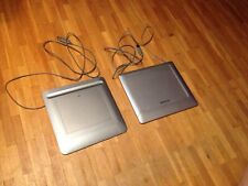 2pcs lot, Wacom Bamboo One CTF-430, Hanvon ET0504U, drawing tablet, no stilus