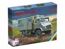 Unimog 404 S Koffer / 1:35 -