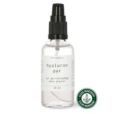 Hyaluron Pur Serum ohne Alkohol rein vegan Dermaroller geeignet hochdosiert No20