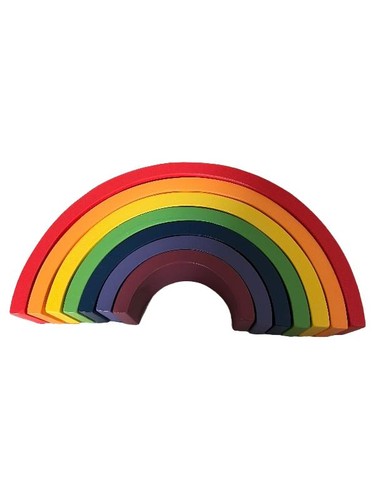 Regenbogen stapelspielzeug - regenbogen,