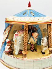 Selten Villeroy & Boch Weihnachten Zirkus Zelt Teelicht Clown Elefant 2008