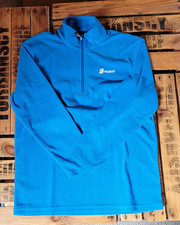 Fleece pullover reusch blau - fleece,