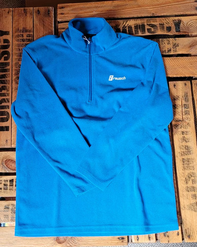 Fleece pullover reusch blau - fleece,