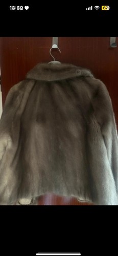 Saga minknerzjacke grau echt - minknerzjacke,