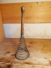 Alter französischer Schneebesen Mixer Quirl