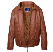 Echtlederjacke inspiriert von X-Men Days of Future Past Wolverine Logan