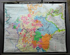 Schulwandkarte Rollbild