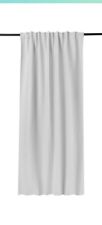 Rollmayer Vorhang Hellgrau C4 Mit Tunnelband  Grau Blickdicht