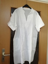 Made In Italy Leinen Kleid mit