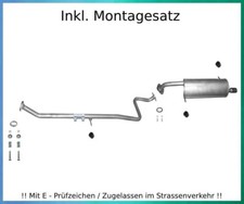 Auspuffanlage Mazda 2 1.3