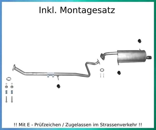 Auspuffanlage mazda 3 - auspuffanlage, 2