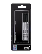 Montblanc 3x Ballpoint Pen Refills Mystery Black M Medium 