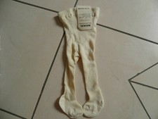 NEU Kinder- Strumpfhose   NICKEL  Naturfasern Gr. 56/62  100% Baumwolle  Natur