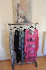 Neu  Shirt Netz Lochi Hängerchen Cut Out Kleid Made in Italy Loch Lochi 46,48,50