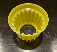 Tupperware Puddingform – Kleine Sturzform Gelb – Rarität – Ohne Deckel