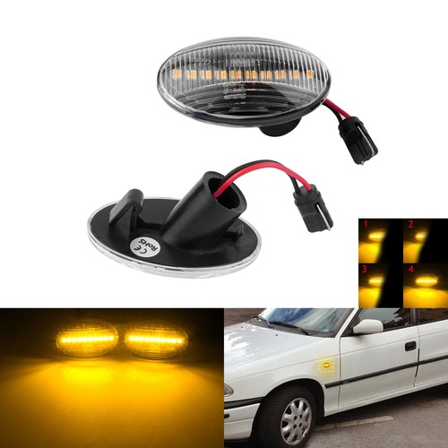 Klar linse led - klar,