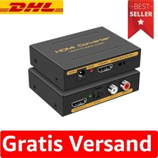 4K HDMI Audio Extractor mit hoher Auflösung –  für röhrenfernseher und TV
