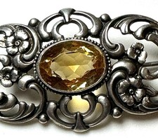 antike Brosche aus 835er