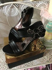 Damenschuhe Sandaletten Satin