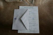 Fahrzeugbrief Opel Kadett C
