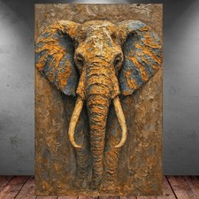 LEINWAND BILD ER XXL ELEFANT