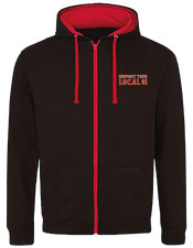 81 Support HOODIE „SUPPORT YOUR LOCAL 81  - BIG RED MACHINE SAARBRUECKEN“