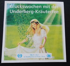 Werbe-Aufkleber Underberg