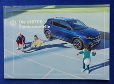 VW United Sondermodelle MJ 2020 - Golf Tiguan Polo T-Cross - Prospekt 01.2020