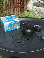 PE Becken mit GFK Deckel