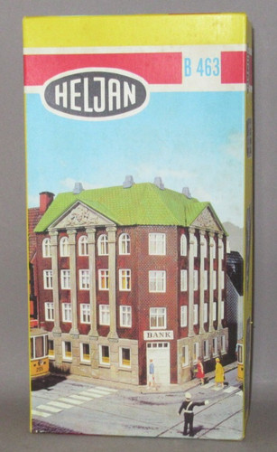 Heljan bank eckhaus vintage - h0,