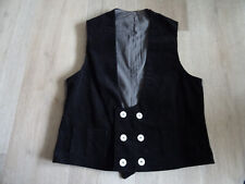 Original DDR Zimmermannsweste, Gr. 50, ungetragen, Baumwollcord + Leinen, NEU