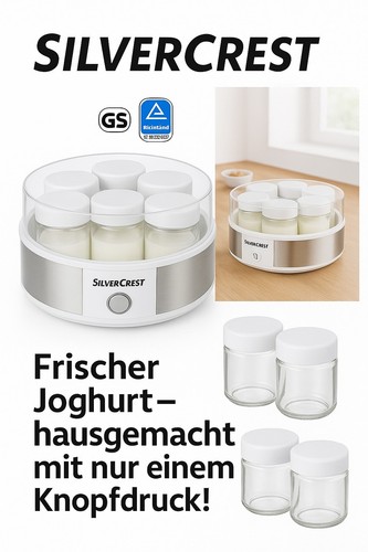 Silvercrest joghurtbereiter - silvercrest,