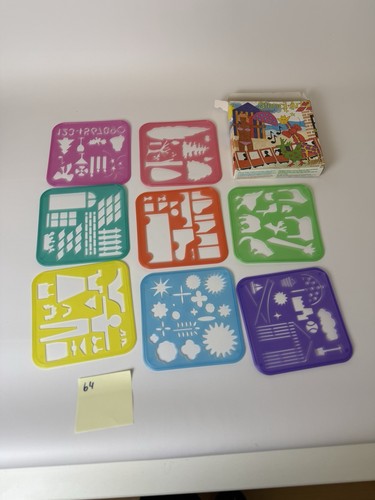 Tupperware stencil art - art, 2”