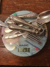 Konvolut Silberbesteck 800 er Silber Silberschrott 291 g Silber + 78 g Messer