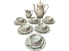 Kaffee-Service Porzellan SEt für 6 Person robert klingel