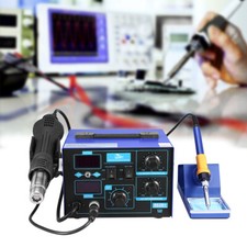 Digital Lötstation 220V Heißluft Lötkolben Entlötstation Rework Station Lötkolbe