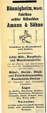 Amann söhne bönnigheim - amann,