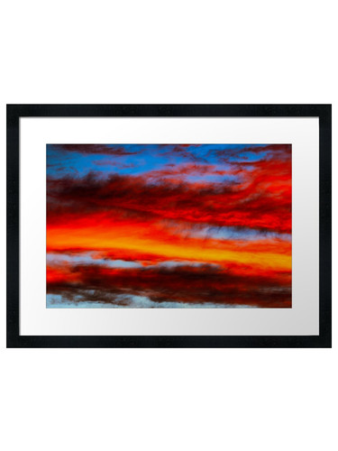 Sky fire gerahmtes - sky,