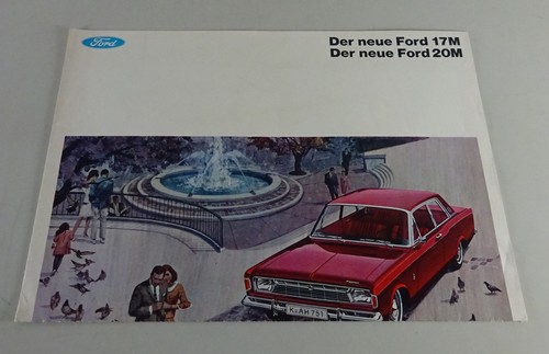 Faltprospekt broschüre ford - faltprospekt, /