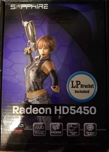 Sapphire amdradeon 5450 gpu - amdradeon,