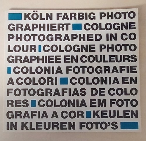 Köln farbig photographiert