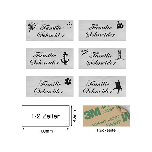Briefkastenschild
