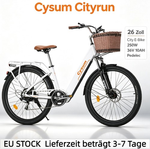 26"Elektrofahrrad36V10AH