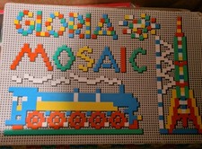 Mosaik Steckspiel DDR Konvolut zwei Varianten
