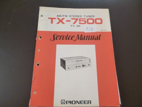 Original service manual - service,